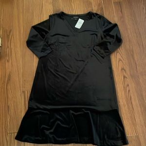 J Jill NWT size S black velvet dress